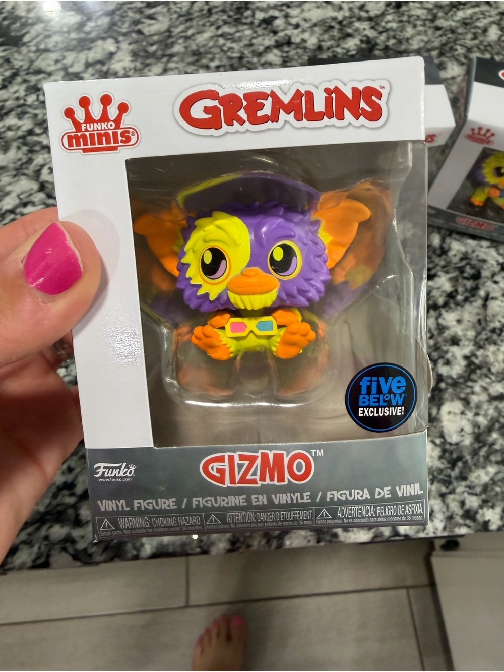 Funko Gremlins Gizmo Purple Yellow Orange Vinyl Figure